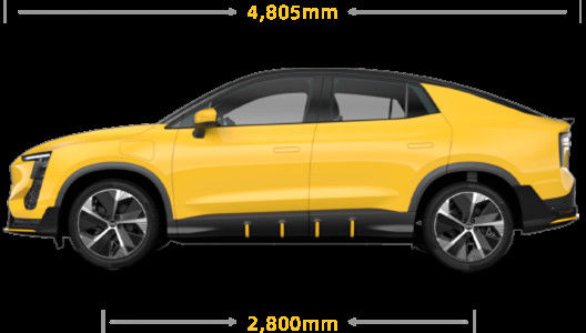 Aiways U6 WVTA شهادة سيارة كهربائية ذكية 405 كم سيارات كروس أوفر EV