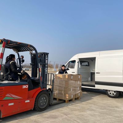 73.6kWh Electric Mini Cargo Van 110km / H Electric Freezer Van 288km أقصى مدى