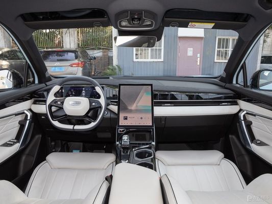 230 كم / ساعة دفع رباعي السيارات الكهربائية جيلي سوبر روي التوصيل في السيارات الهجينة