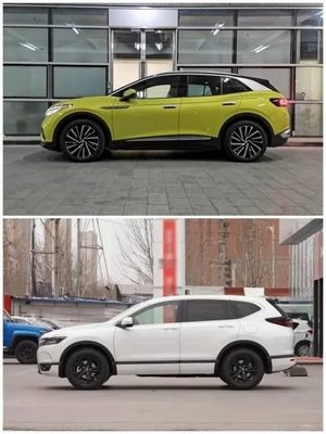 0.67h سريع الشحن سيارة كهربائية طويلة المدى 425 كم VW ID 4X طاقة جديدة