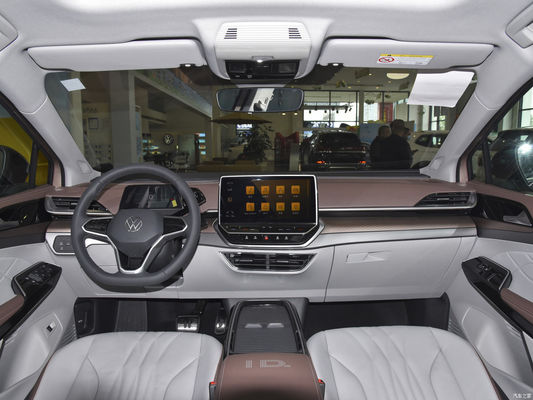 VW ID 6X Pure Electric Cars SUV 160km / H 5 Door 7 Seat 180hp الأميال 460km