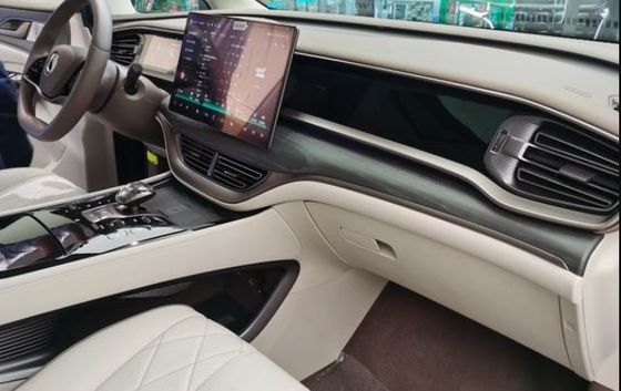 Denza D9 MPV EV سيارة 571nm بطارية ليثيوم حديد 4WD سيارات الدفع الرباعي الكهربائية 180 كم / ساعة