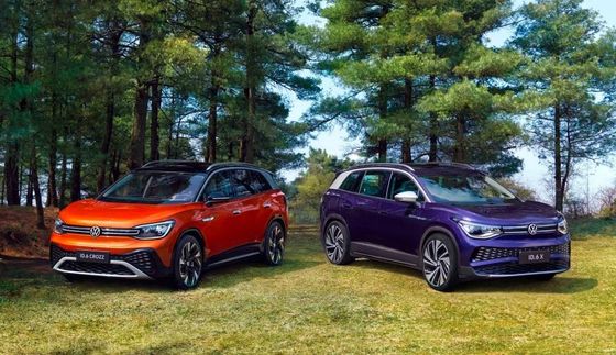 160 كم / ساعة فولكس فاجن سيارات الدفع الرباعي VW Id6 Crozz X Pure + Lite PRO للبالغين