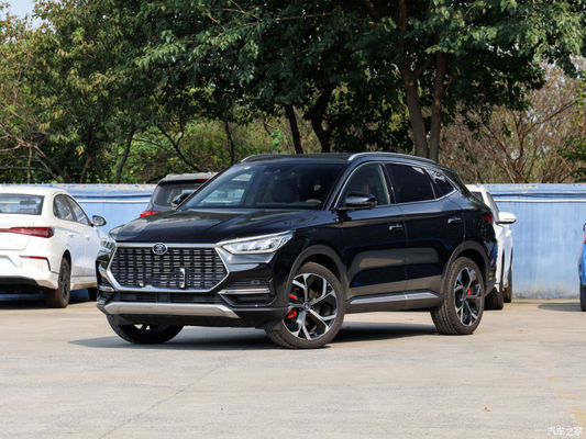 BYD Song Plus للسيارات الكهربائية للسيارات متوسطة الحجم سيارة SUV مستعملة 230 كم / ساعة