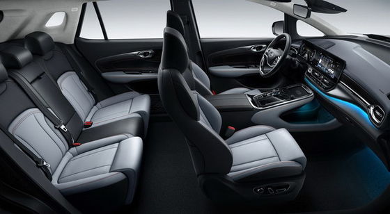 اليد اليسرى AION V سيارة كهربائية 500 كيلومتر المدى 5 مقاعد سيارة الدفع الرباعي للبالغين المراهقين