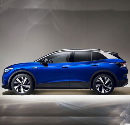 Id4 Crozz للسيارات الكهربائية الكبيرة 160 كم / ساعة كهربائية 5 مقاعد SUV 2765 مم قاعدة العجلات