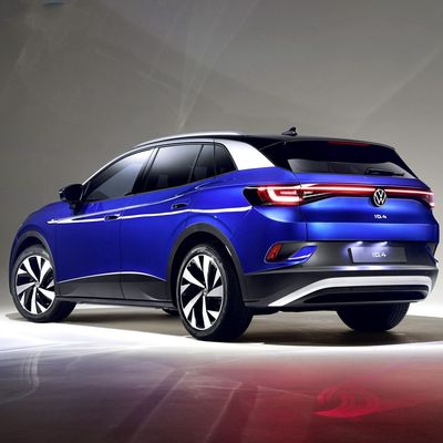 Id4 Crozz للسيارات الكهربائية الكبيرة 160 كم / ساعة كهربائية 5 مقاعد SUV 2765 مم قاعدة العجلات