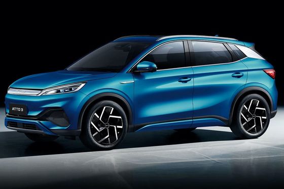 سيارات كهربائية نقية بطول 510 كم