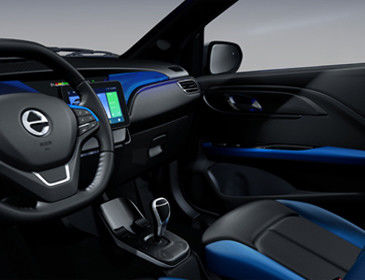 100km / h سريع السرعة سيارة كهربائية JMC EV3 الطاقة الجديدة EV سيارة سيدان 302km NEDC