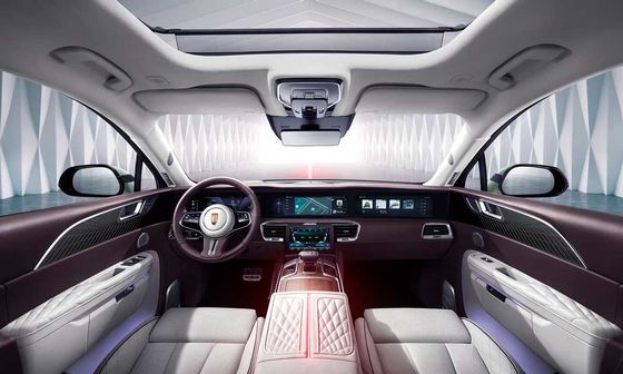 سيارات كهربائية فاخرة كبيرة SUV Hongqi E-HS9120 كيلو واط ساعة مدى 660 كم