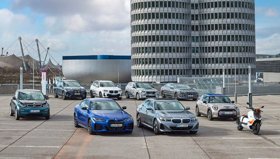 180km / H طويلة المدى EV سيارات عالية السرعة BMW I3 سيارة كهربائية 526km 4 أبواب 5 مقاعد