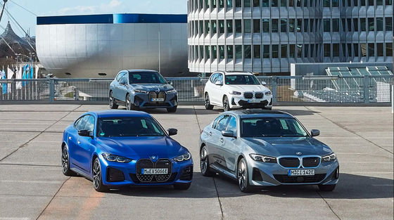 180km / H طويلة المدى EV سيارات عالية السرعة BMW I3 سيارة كهربائية 526km 4 أبواب 5 مقاعد