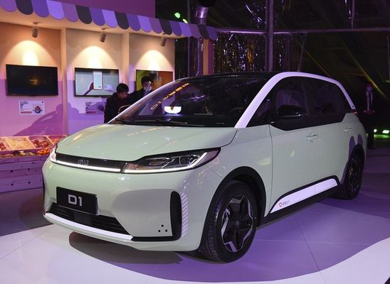 سيارات كهربائية متوسطة ذكية 130 كم / ساعة BYD D1 ذات الدفع الرباعي