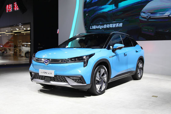 110km / H GAC AION Electric Car 5 Doors 5 Seater Sedan Car Lithium Ion Battery
