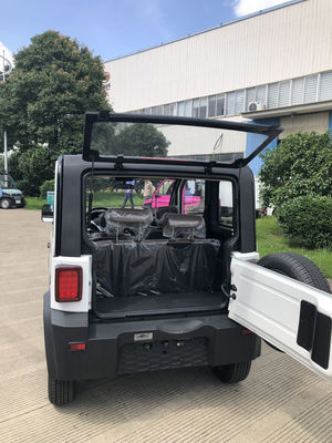 45 كم / ساعة الكهربائية فائدة دراجة نارية الكلاسيكية 2 مقاعد سيارة كهربائية صغيرة