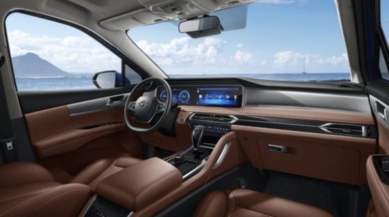 Haima 7X-E 7 مقاعد سيارة كهربائية للركاب MPV نطاق أداء عالي 500 كيلومتر