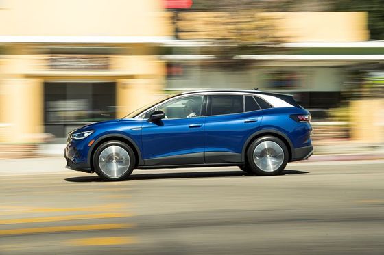 607 كيلومترات طويلة المدى EV سيارات مدمجة SUV Volk Swagen Id 4X 160km / h