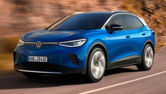 607 كيلومترات طويلة المدى EV سيارات مدمجة SUV Volk Swagen Id 4X 160km / h