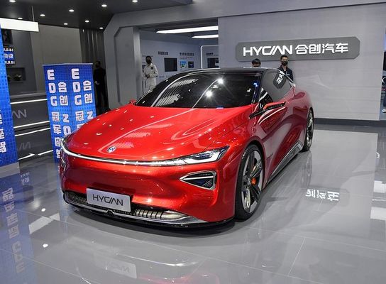 Hycan A06 Pure Electric Cars 550km طويلة المدى الكهربائية 160km / h