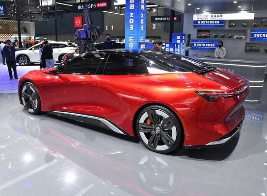 Hycan A06 Pure Electric Cars 550km طويلة المدى الكهربائية 160km / h