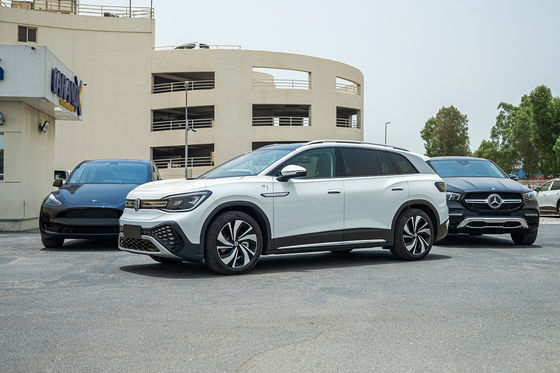 601km طويلة المدى EV سيارات Volkswagen Id. 6 كروز بيور + سيارة دفع رباعي كهربائية 7 مقاعد