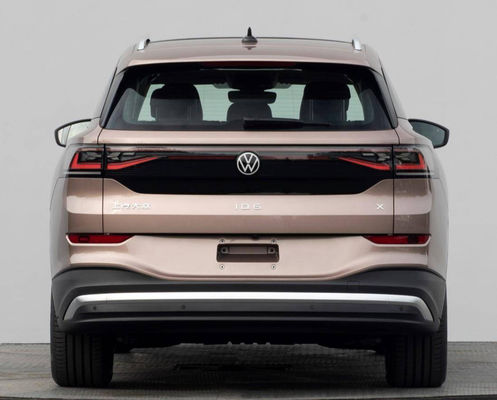 VW ID 6X Pure Electric Cars SUV 160km / H 5 Door 7 Seat 180hp الأميال 460km