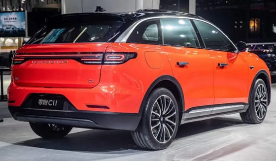 سيارات كهربائية نقية عالية السرعة Leapmotor C11 CLTC 650 كم سيارة كهربائية SUV 170 كم / ساعة