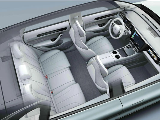 سيارات كهربائية نقية عالية السرعة Leapmotor C11 CLTC 650 كم سيارة كهربائية SUV 170 كم / ساعة