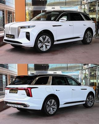 الصين"مثل رولز رويس يتوجه الى منطقة بي ام دبليو مع هونغ تشي إيه اس 9 سيارات الدفع الرباعي الكهربائية الكبيرة