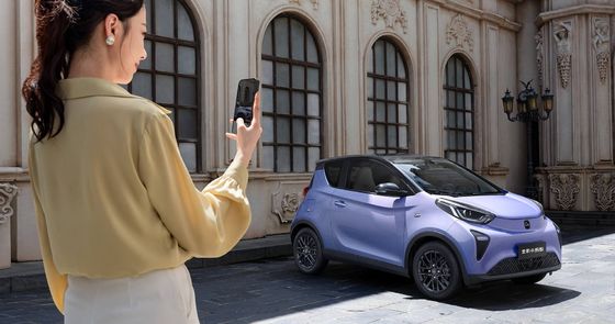 تشيري الطاقة الجديدة النملة الصغيرة سيارات ميني EV متعددة الألوان مع سرعة 100 كم / ساعة