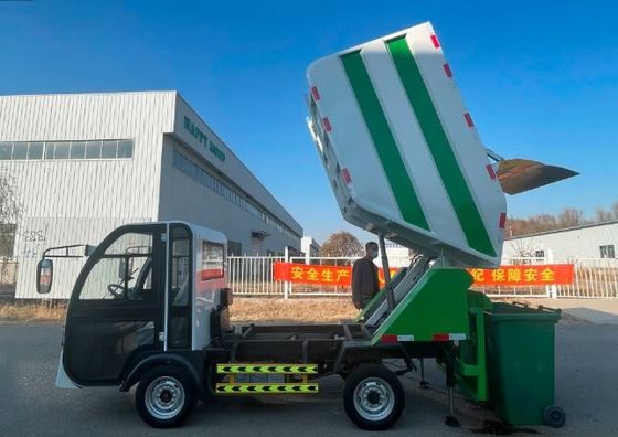4m3 ميني القمامة القمامة جمع الغبار الكهربائية قمامة تنظيف شاحنة مكافحة الحرائق شاحنة