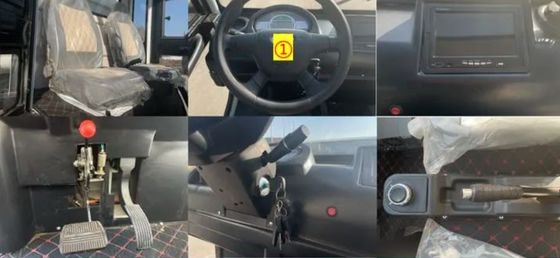 4m3 ميني القمامة القمامة جمع الغبار الكهربائية قمامة تنظيف شاحنة مكافحة الحرائق شاحنة