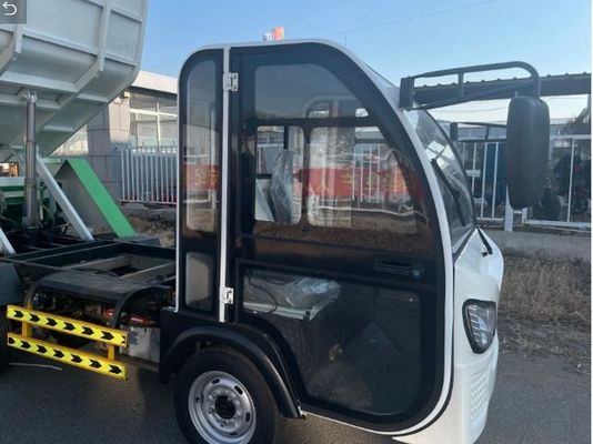 4m3 ميني القمامة القمامة جمع الغبار الكهربائية قمامة تنظيف شاحنة مكافحة الحرائق شاحنة