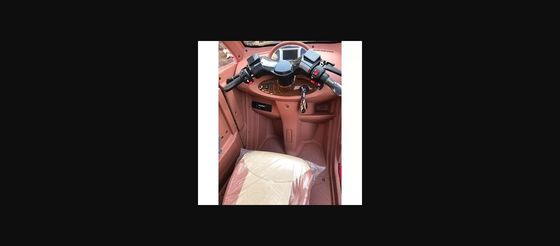 ثلاث عجلات كاملة مغلقة كربين ركاب ثلاثي الدراجات الكهربائية مع 1200W المحرك 3seats