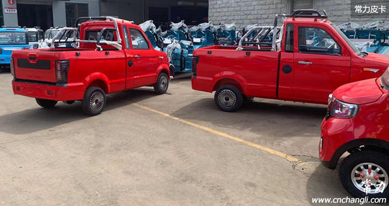 المركبات الشهيرة سيارات بيكاب صينية كهربائية ذات بابين ومقعدين