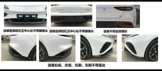 64.27كيلوواط مركبات تعمل بالبطارية @ NEZHA GT 560km المدى توفير الطاقة 2 باب 4 مقعد سيارة رياضية صلبة