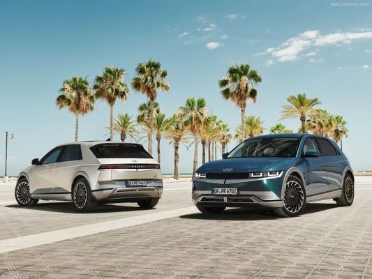 عائلة جديدة من السيارات الكهربائية الكاملة من هيونداي Ioniq5 ساحر، تصميم مستقبلي مع 430km النطاق