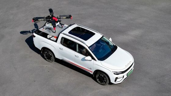 شاحنة جديدة للسيارات الكهربائية 2024 رادار RD6 شاحنة ذات محرك رباعي مع طاقة 200 كيلوواط و عزم دوران 384Nm