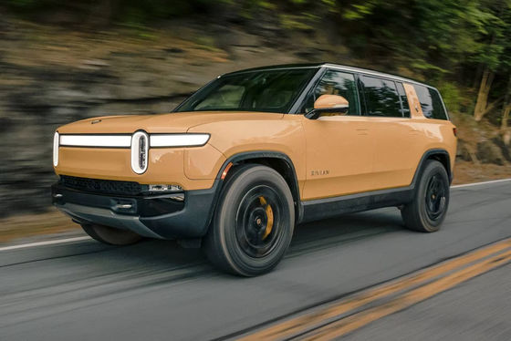 2023 RIVIAN R1S أربعة محركات 800P.S نطاق 660km يضرب 60 في الساعة في 3.1 ثانية كل محرك الكهرباء W 7seats كربين رفيع