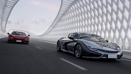 2024 مولن جي تي سيارة رياضية كهربائية نقية بمدى 380 كم 4.2s 0-100km / h التسارع