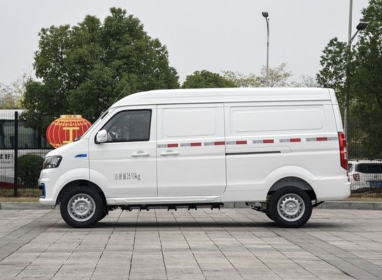 شكل مربع اعتمدت Jinbei أسلوب العائلة الجديدة الكهربائية فان Hiace EV مع 220N.m و 300km NEDC مع السرعة القصوى في 80km / h