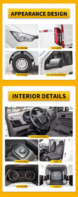 2024 سيارة فان جديدة كهربائية سيارات طاقة جديدة كاروس الكهربائية شحن ميني فان جديدة غونو شوايلنج 260 كم 60 كيلوواط