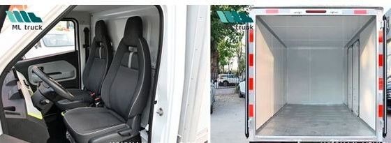 الكهرباء النقية فان Neomor D05 الكهرباء البطاقة الميكرو تركز على مجال التوزيع اللوجستية الحضرية ، السياج & van versio