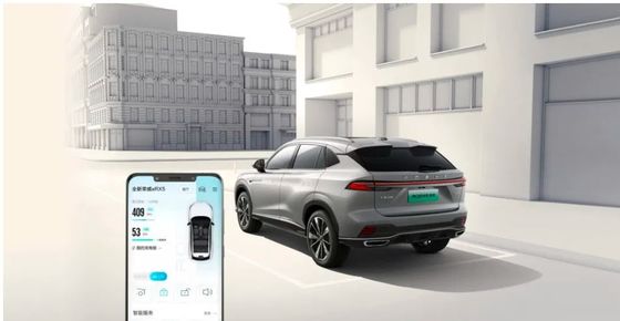 2023 أفضل مبيعات للسيارات الكهربائية الصينية ذات الأبواب الخمسة والمقاعد الخمسة 500 كيلومتر مدى القيادة Roewe ERX 5 SUV سيارة هجينة @سرعة قصوى 200 كم / ساعة