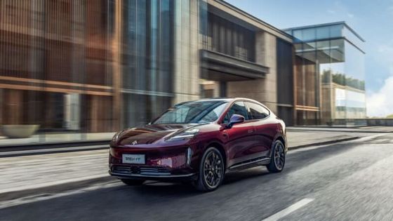 2023 GAC Aion's Hyper HT Fastback SUVRWD نسخة تغيير البطارية مع أبواب جناح الغول، 245 حصان، 550 كم من النطاق