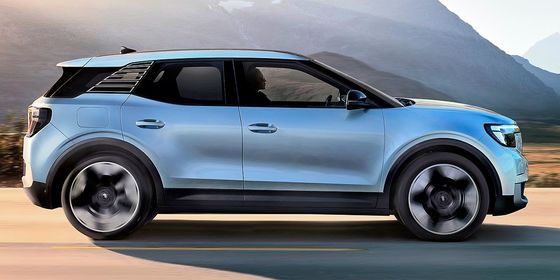 الكهربائية النقية كروس اوفر فورد إكسبلورر مع WLTP 380km نطاق 9sec تسارع 0-100km/h