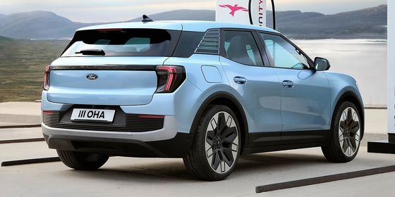 الكهربائية النقية كروس اوفر فورد إكسبلورر مع WLTP 380km نطاق 9sec تسارع 0-100km/h