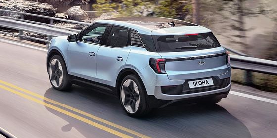 الكهربائية النقية كروس اوفر فورد إكسبلورر مع WLTP 380km نطاق 9sec تسارع 0-100km/h