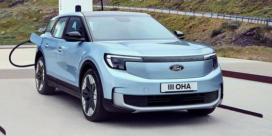 الكهربائية النقية كروس اوفر فورد إكسبلورر مع WLTP 380km نطاق 9sec تسارع 0-100km/h