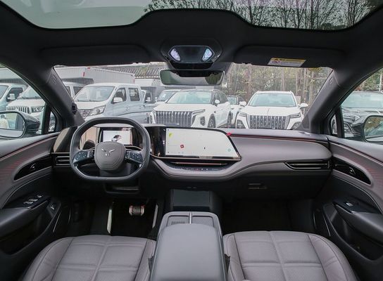 مركبة كهربائية نقية الصين العلامة التجارية الشهيرة هونغ تشي إيه إتش7 2024 600 كم برو مع 600 كم المدى الطويل و 4 أبواب / 5 مقاعد سيدان